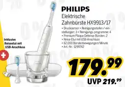 MEDIMAX PHILIPS Elektrische Zahnbürste HX9913/17 Angebot