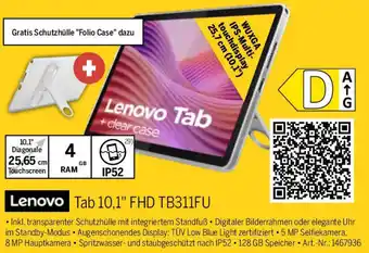 MEDIMAX Lenovo Tab 10,1" FHD TB311FU Angebot