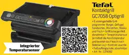MEDIMAX Tefal Kontaktgrill GC7058 Optigrill Angebot