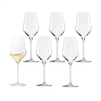 Netto Marken-Discount Stölzle Lausitz Weißweingläser Quatrophil 405 ml 6er Set Angebot