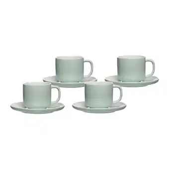 Netto Marken-Discount Ritzenhoff & Breker Kaffeetassen mit Untertassen Jasper 240 ml 4er Set Angebot
