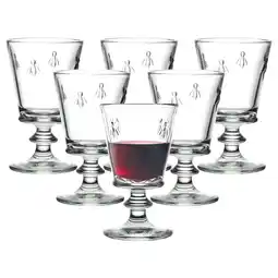 Netto Marken-Discount La Rochére Rotweingläser Biene Abeille 350 ml 6er Set Angebot