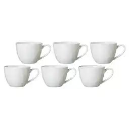 Netto Marken-Discount Ritzenhoff & Breker Kaffeetassen Bianco 430 ml 6er Set Angebot
