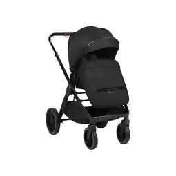 Netto Marken-Discount Kikkaboo Kinderwagen Tiffany 2 in 1 Babywanne, Sportsitz, Wickeltasche, PU-Räder black Angebot