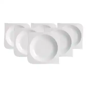 Netto Marken-Discount Ritzenhoff & Breker Suppenteller Melodie ø 21 cm 6er Set Angebot