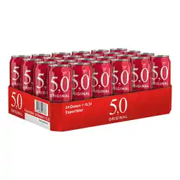 Netto Marken-Discount 5,0 Original Export 5,2 % vol 0,5 Liter Dose, 24er Pack Angebot