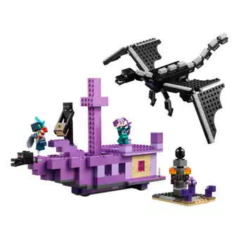 Netto Marken-Discount LEGO Minecraft Der Enderdrache und das Endschiff Angebot