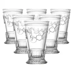 Netto Marken-Discount La Rochére Longdrinkgläser Versailles 330 ml 6er Set Angebot