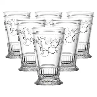 Netto Marken-Discount La Rochére Longdrinkgläser Versailles 330 ml 6er Set Angebot
