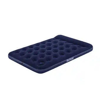 Netto Marken-Discount Bestway Doppelluftbett mit integrierter Fußpumpe Angebot