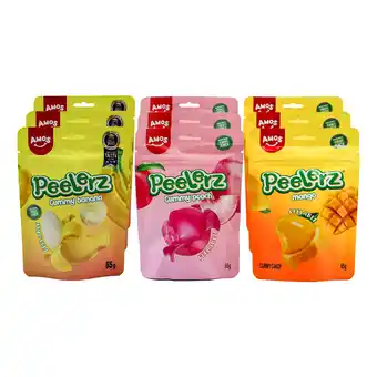 Netto Marken-Discount Amo Peelerz Gummibärchen verschiedene Sorten 65 g, 9er Pack Angebot