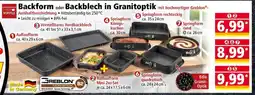 Norma Backform oder Backblech in Granitoptik Angebot