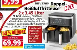 Norma SEVERIN Doppel-Heißluftfritteuse Angebot