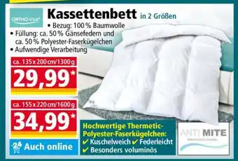 Norma Kassettenbett in 2 Größen Angebot
