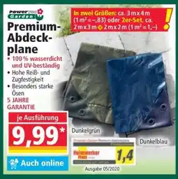 Norma Premium-Abdeckplane Angebot