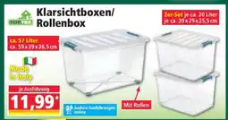 Norma Klarischtboxen/Rollenbox Angebot