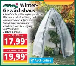 Norma Winter-Gewächshaus Angebot