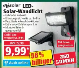 Norma ezsolar LED-Solar-Wandlicht Angebot