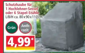 Norma Schutzhaube für 1 Hochlehner-Sessel oder 6 Stapel-Stühle Angebot