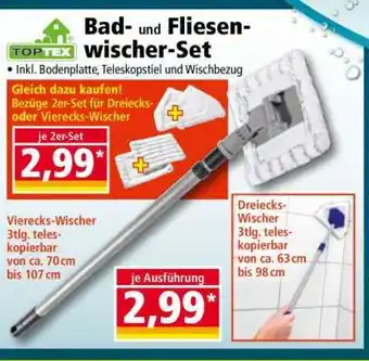 Norma Bad- und Fliesenwischer-Set Angebot