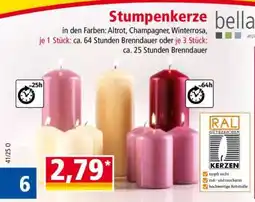 Norma Stumpenkerze Angebot