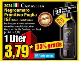 Norma Negroamaro Primitivo Puglia IGT Angebot