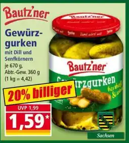 Norma Gewürzgurken Angebot