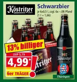 Norma KÖSTRITZER Schwarzbier° Angebot