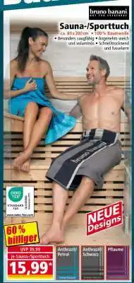 Norma Sauna-/Sporttuch Angebot