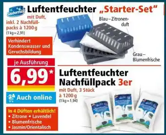 Norma Luftentfeuchter „Starter-Set“ Angebot