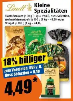 Norma Lindt Kleine Spezialitäten Angebot