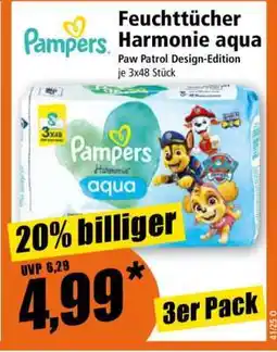 Norma Feuchttücher Harmonie aqua Angebot