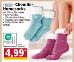 Norma Chenille-Homesocks Angebot