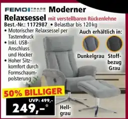 Norma Moderner Relaxsessel Angebot