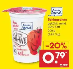 Netto Marken-Discount Schlagsahne Angebot