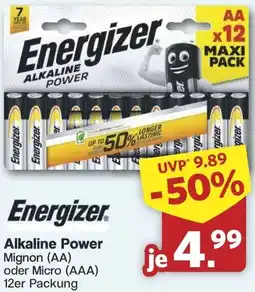Famila Nord West Energizer Alkaline Power Angebot