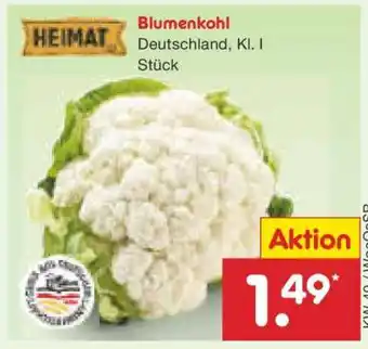 Netto Marken-Discount Blumenkohl Angebot