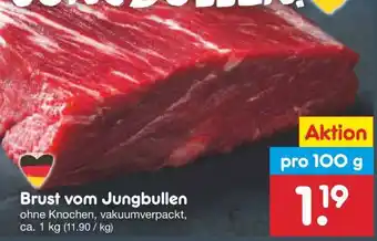 Netto Marken-Discount Brust vom Jungbullen Angebot