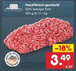 Netto Marken-Discount Hackfleisch gemischt Angebot