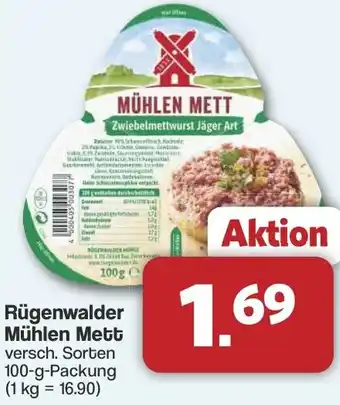 Famila Nord West Rügenwalder Mühlen Mett Angebot