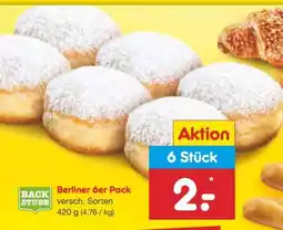 Netto Marken-Discount Berliner, 6er Pack Angebot