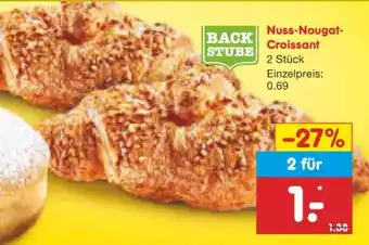 Netto Marken-Discount Nuss-Nougat-Croissant Angebot