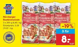 Netto Marken-Discount Nürnberger Rostbratwürste Angebot