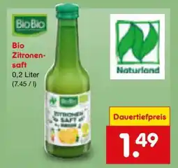 Netto Marken-Discount Bio Zitronensaft Angebot