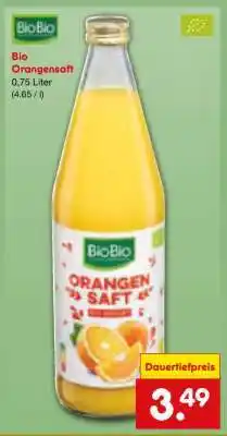 Netto Marken-Discount Bio-Orangensaft Angebot