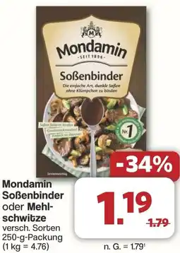Famila Nord West Mondamin Soßenbinder oder Mehlschwitze Angebot