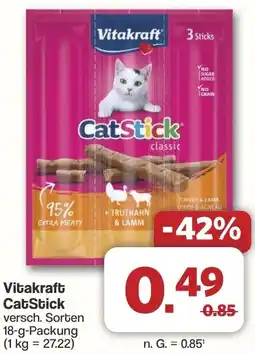Famila Nord West Vitakraft CatStick Angebot