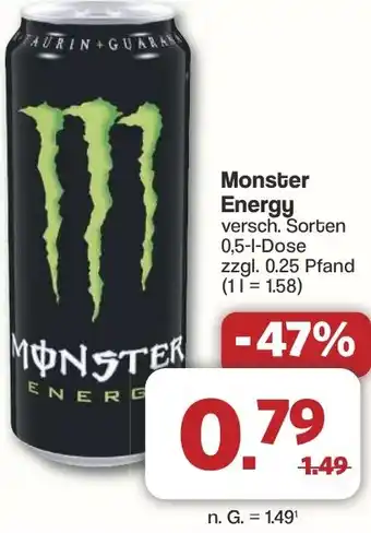 Famila Nord West Monster Energy Angebot