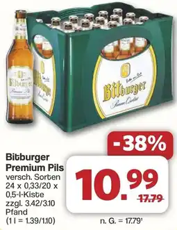 Famila Nord West Bitburger Premium Pils Angebot