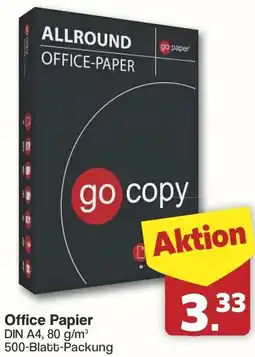 Famila Nord West go copy Office Papier Angebot